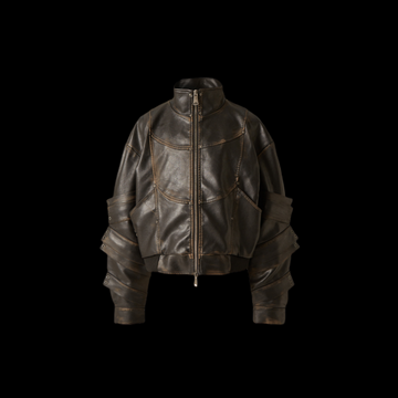 FLYERRER 24AW vintage leather jacket jacket