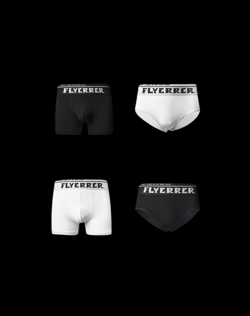 Flyerrer 25ss Wow! Don't Look at My XX "Letter Underwear