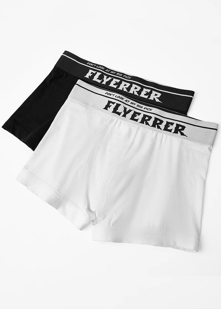 Flyerrer 25ss Wow! Don't Look at My XX "Letter Underwear FR005'S
