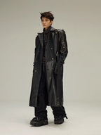 FLYERRER 23FW Heavy Industry Dyeing Long Coat Coat