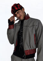 Flyerrer 25AW "Blood Tide" Knight Cross Embroidered Trendy Knitted Beanie FR008R