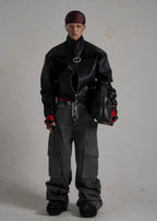 FLYERRER 24AW Irregular Splicing Used Jeans FR179