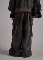 FLYERRER 24AW Loose Ribbon Casual Pants FR176