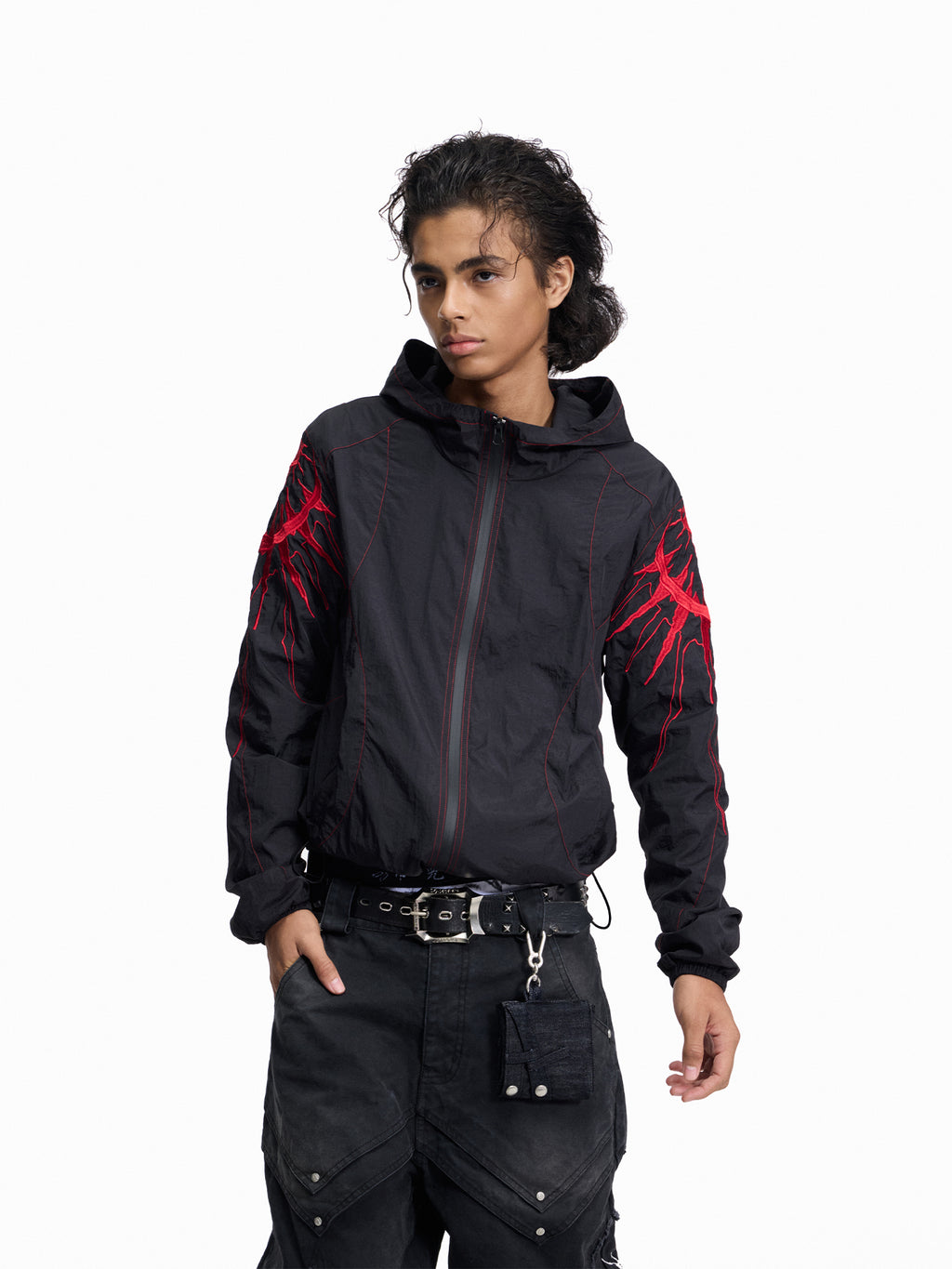 Flyerrer Stellar Embroidered Hooded Sun Protection Jacket FR352
