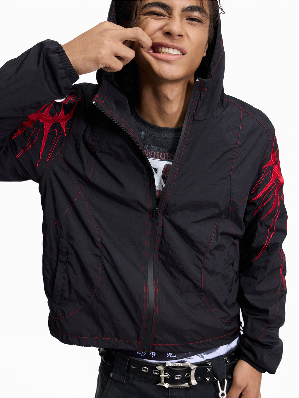 Flyerrer Stellar Embroidered Hooded Sun Protection Jacket FR352