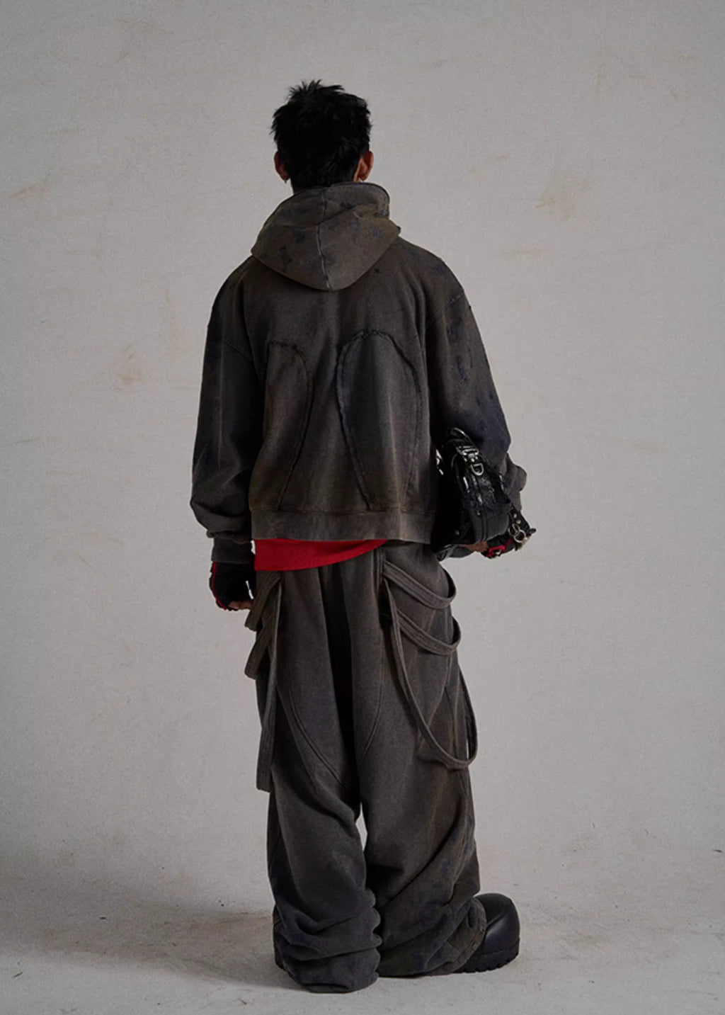 FLYERRER 24AW Loose Ribbon Casual Pants FR176