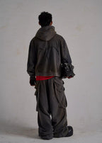 FLYERRER 24AW Loose Ribbon Casual Pants FR176
