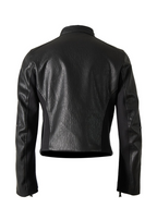 Flyerrer 25AW Heavy-Duty Irregular Paneled American-Style Biker Leather Jacket FR288