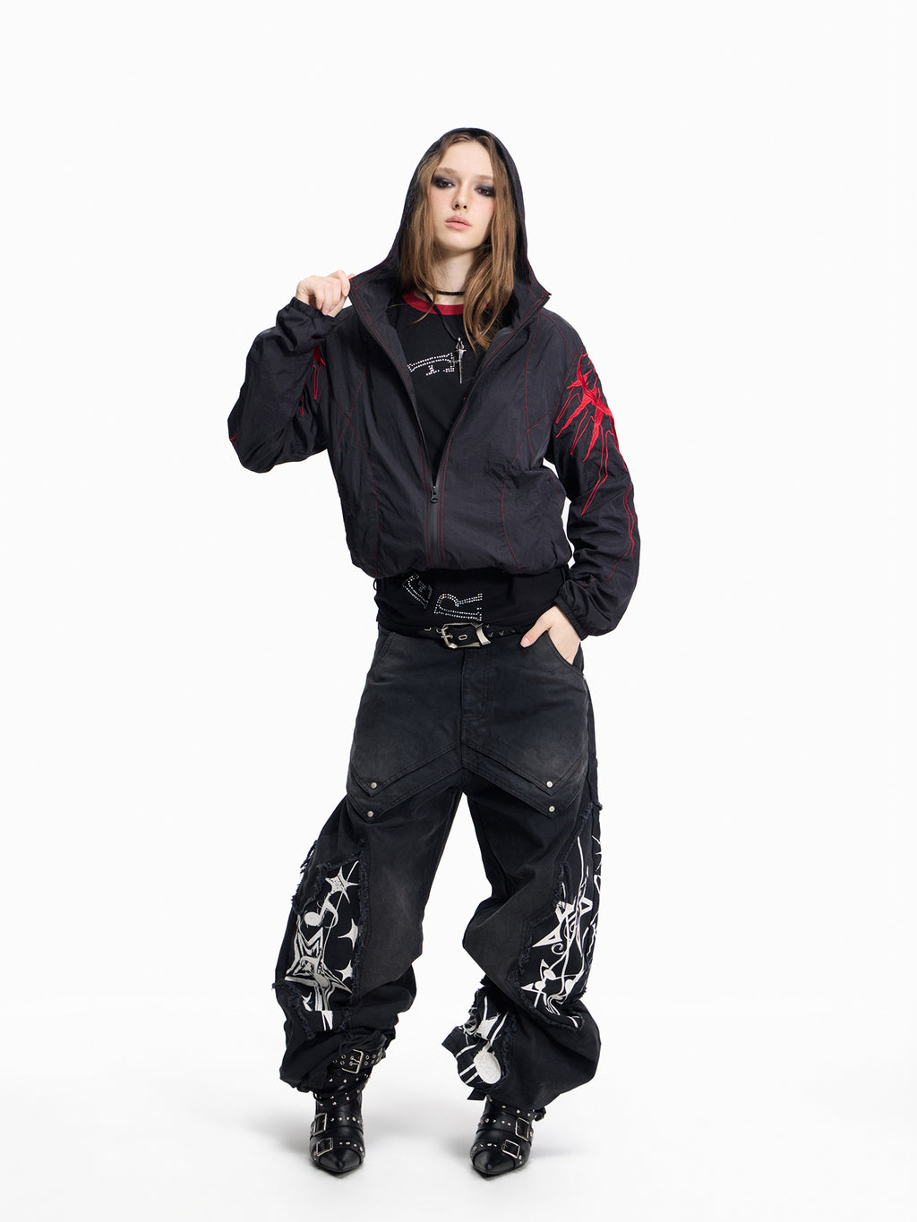 Flyerrer Stellar Embroidered Hooded Sun Protection Jacket FR352