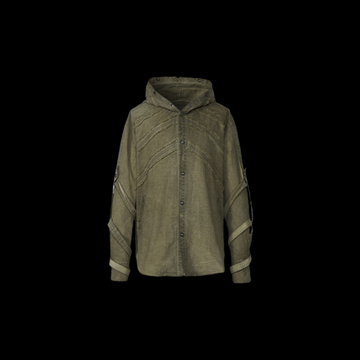 FLYERRER 24AW old loose hooded jacket men's retro jacket