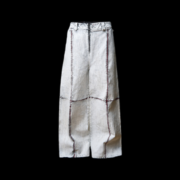 Flyerrer Yue Mo 25ss silhouette floor length work pants