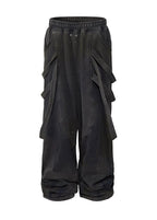 FLYERRER 24AW Loose Ribbon Casual Pants FR176