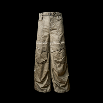 Flyerrer Yue Mo 25ss multi piece deconstructive design silhouette work pants