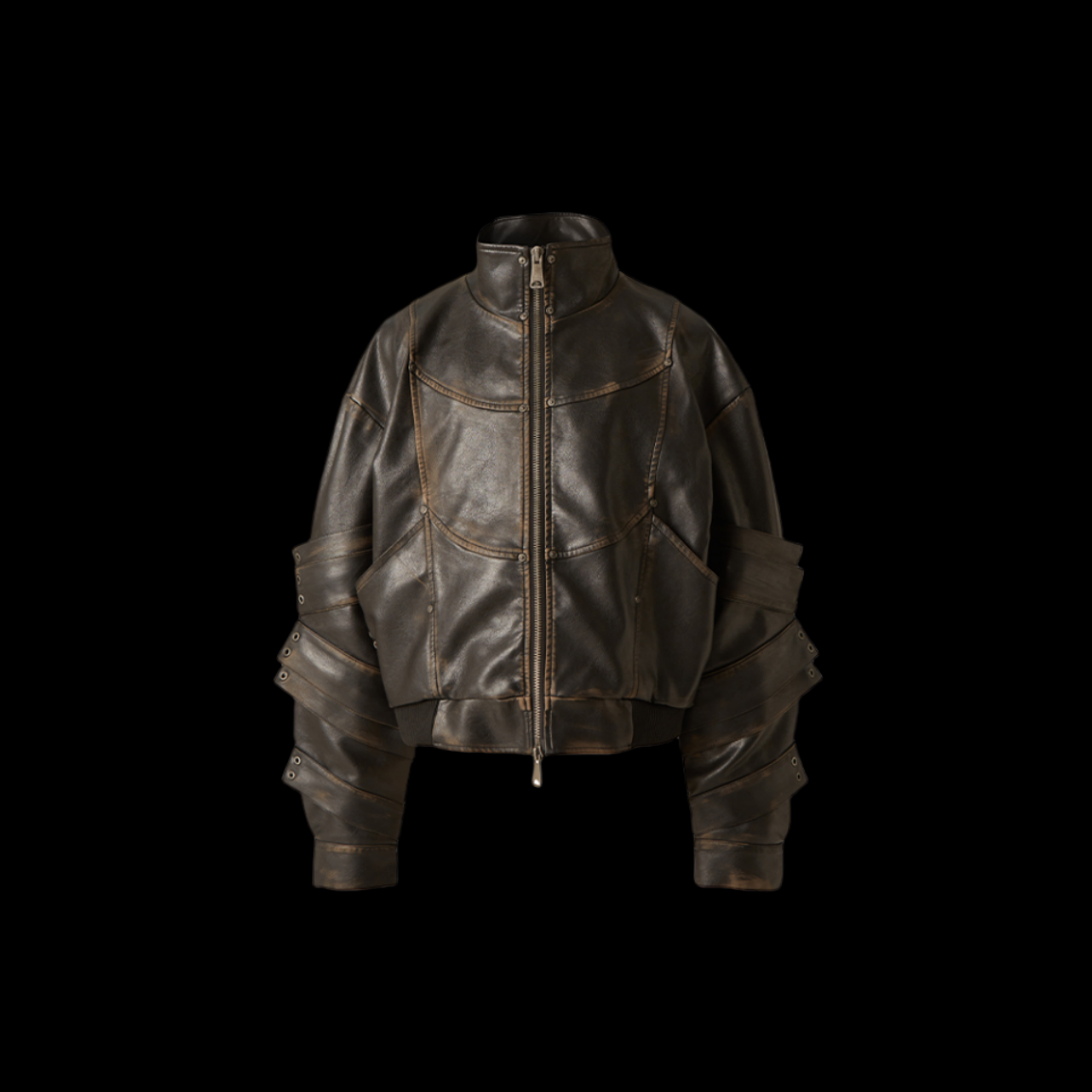 FLYERRER 24AW vintage leather jacket jacket