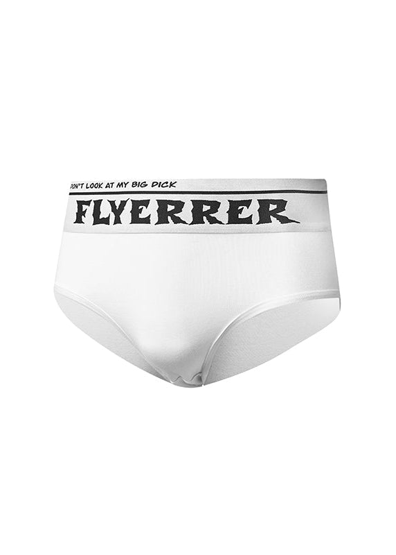 Flyerrer 25ss Wow! Don't Look at My XX "Letter Underwear FR005'S