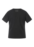 Flyerrer Vintage Court Raglan Print Button Rib Cropped Tee FR337