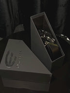 FLYERRER22FW Black Metal Buckle Belt for Men and Women FR008