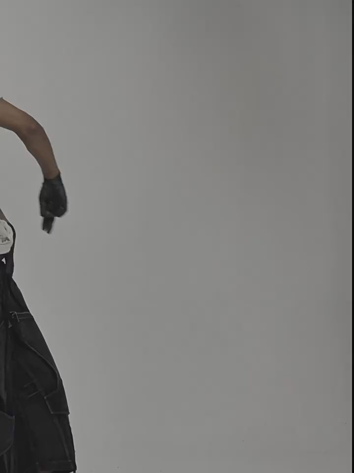 Flyerrer 25ss workwear casual pants drawstring shorts FR267