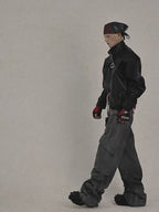 FLYERRER 24AW Irregular Splicing Used Jeans FR179